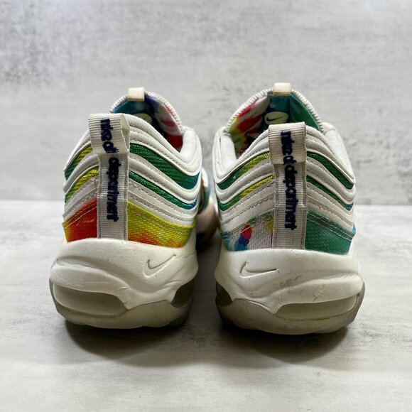 Nike Air Max 97 Tie Dye NRG Peace Love Spikeless Masters Golf Shoes Mens Size 10 - Picture 6 of 11